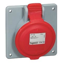 BTICINO (LEGRAND) - LEG555188 PRESA FISSA INCASSO IP44 16A 3P+T 380V
