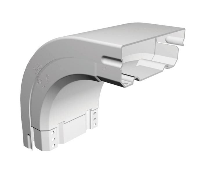 BTICINO (LEGRAND) - LEG637917 PASSERELLA PVC-CURVA DISCESA 90+COP 300X