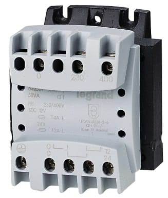 BTICINO (LEGRAND) - LEG642301 TRAS. SIC/ISOL 230/400-12/24V 50VA