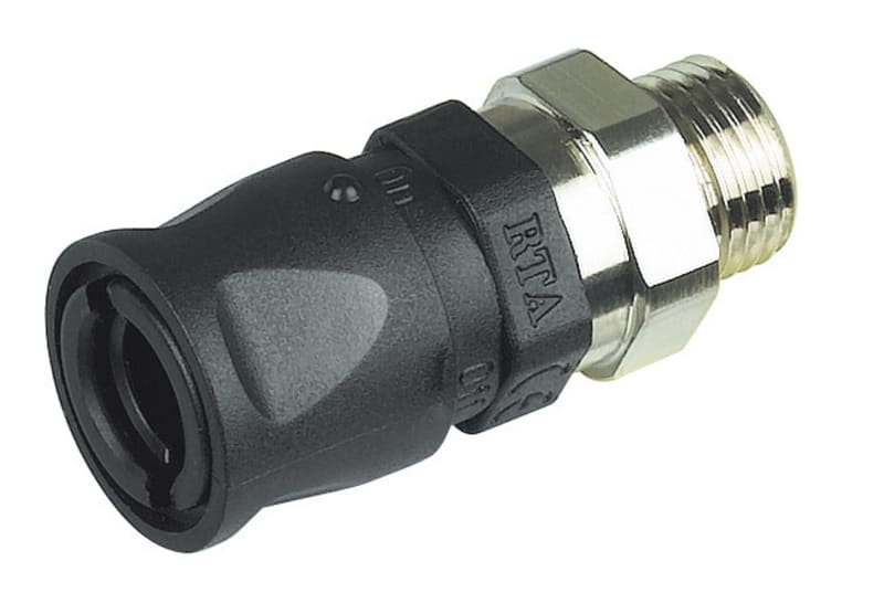 BTICINO (LEGRAND) - LEG666777 LGP-RACCORDO DRITTO METAL D12 M20 NERO