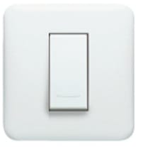 BTICINO (LEGRAND) - LEG680530 VELA BASIC-PLACCA BIANCO CLASSICO 1M