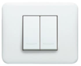 BTICINO (LEGRAND) - LEG680531 VELA BASIC - PLACCA BIANCO CLASSICO 2M