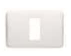 BTICINO (LEGRAND) - LEG680541 VELA BASIC - PLACCA BIANCO CLASSICO 1M C