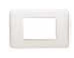 BTICINO (LEGRAND) - LEG680543 VELA BASIC - PLACCA BIANCO CLASSICO 3M