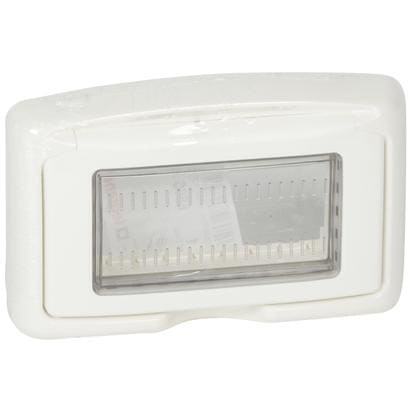 LEGRAND LEG680634 PLEXO VELA - PLACCA IP55 4M BIANCA