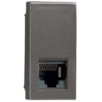 BTICINO (LEGRAND) - LEG682787 VELA SCURA - CONNETTORE RJ11(4/6) K10