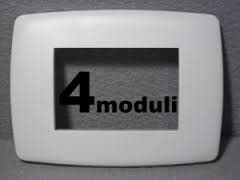 BTICINO (LEGRAND) - LEG685602 VELA TONDA-BIANCO STUCCO 4M