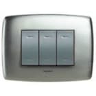 LEGRAND - LEG685636 VELA TONDA-ALLUMINIO SATINATO 3M