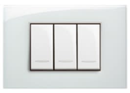 BTICINO (LEGRAND) - LEG685716 VELA QUADRA-BIANCO SMALTO RIFLESSI 3M