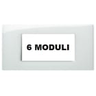 LEGRAND - LEG685718 VELA QUADRA-BIANCO SMALTO RIFLESSI 6M