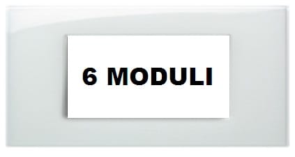 BTICINO (LEGRAND) - LEG685718 VELA QUADRA-BIANCO SMALTO RIFLESSI 6M