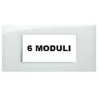 LEGRAND - LEG685718 VELA QUADRA-BIANCO SMALTO RIFLESSI 6M