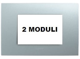 BTICINO (LEGRAND) - LEG685745 VELA QUADRA-SILVER METALLIZZATI 2M