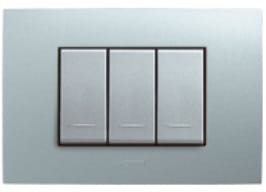 BTICINO (LEGRAND) - LEG685746 VELA QUADRA-SILVER METALLIZZATI 3M