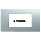 LEGRAND - LEG685747 VELA QUADRA-SILVER METALLIZZATI 4M