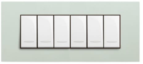 BTICINO (LEGRAND) - LEG685802 VELA QUADRA-AVORIO 6M