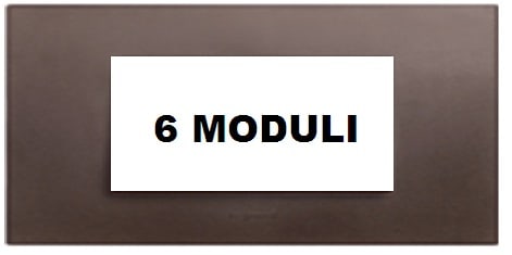 BTICINO (LEGRAND) - LEG685807 VELA QUADRA-100 PER 100 CACAO 6M