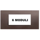 LEGRAND - LEG685807 VELA QUADRA-100 PER 100 CACAO 6M