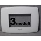 LEGRAND - LEG685827 VELA TONDA-BIANCO METAL 3M