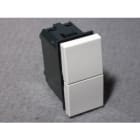 LEGRAND - LEG687008 VELA BIANCA - DOPPIO PULSANTE 1P NO 10A