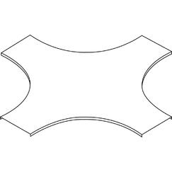 BTICINO (LEGRAND) - LEGC362546 GLO4-COP. INCROCIO R450 L600ZC