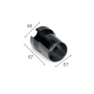 LINEA LIGHT (ILED) - ILD84953 CONTROCASSA PVC NERO D.66X57 F.D.52