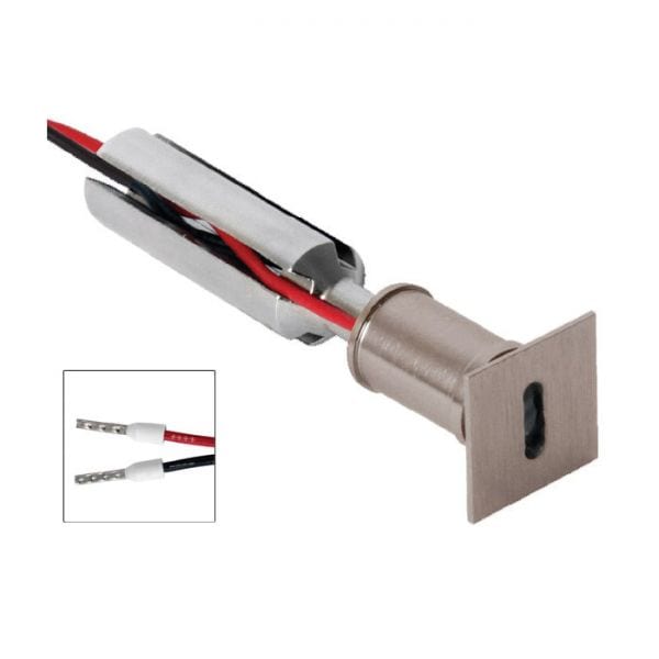 LINEA LIGHT (ILED) ILD92330W05 PETIT-Q 4 QUADRO 1LED 2W NIKEL SPAZ