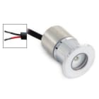 LINEA LIGHT (ILED) - ILD93127N12 BERET-2R 7 TONDO 1LED 2W NIKEL SPAZ