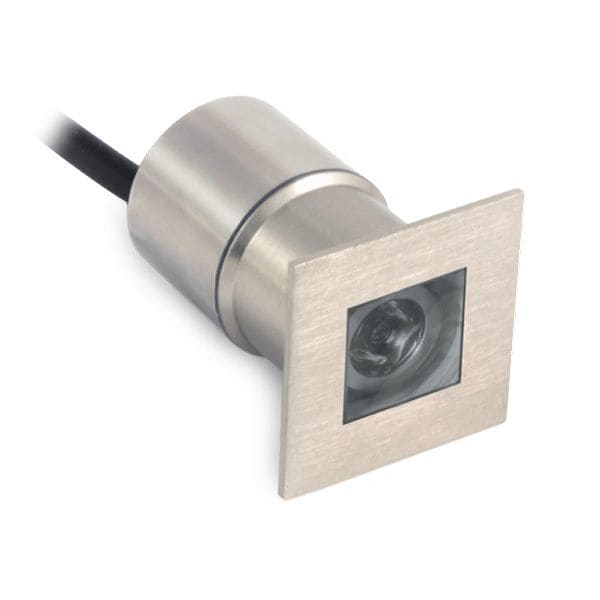 LINEA LIGHT (ILED) ILD93139W12 BERET-2Q 10 QUADRO 1LED 2W NIKEL SP