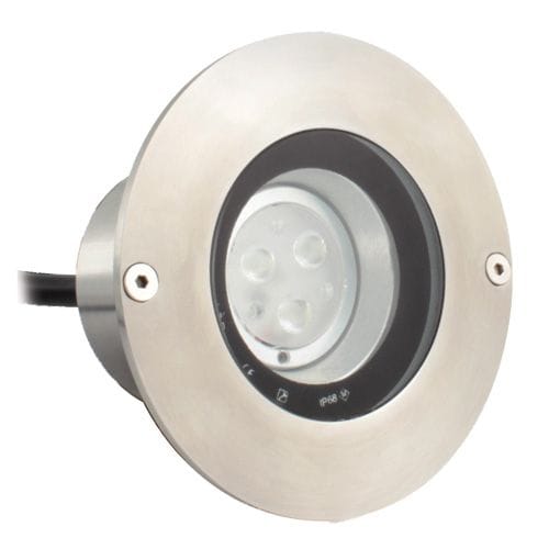 LINEA LIGHT (ILED) ILD94137W30 ZALEX 1 3LED 2W S/ALIM.INOX