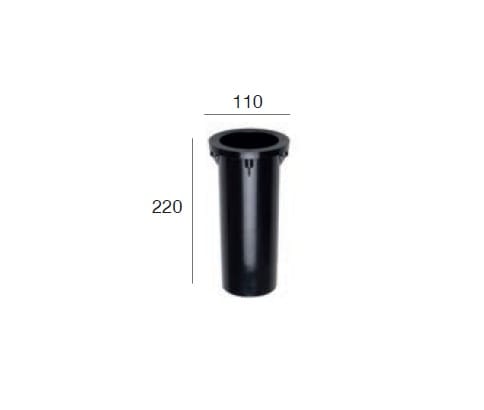 LINEA LIGHT (ILED) ILD98122 CONTROCASSA ABS D.110X220