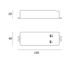 LINEA LIGHT (ILED) - ILDKIT72 KIT ALIM.LED 230/40V 0,5A 20W