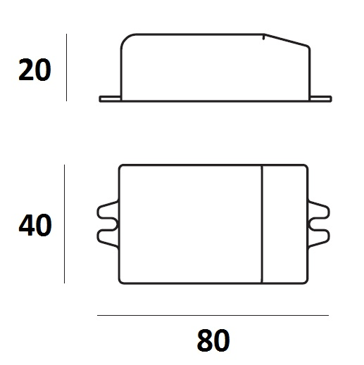 LINEA LIGHT SRL - LIAKIT73 KIT ALIM.LED 230/20V 0,5A 10W