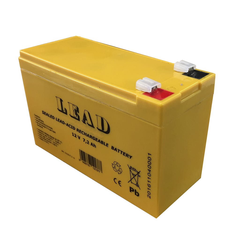 LINCE ITALIA SPA - LIN1112 LI 7.2-12 ACCUMULATORE 12V 7 2AH