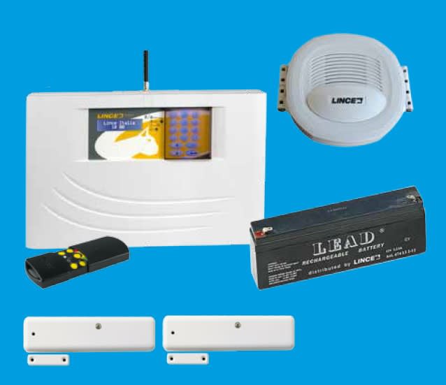 LINCE ITALIA SPA - LIN4890 KIT RADIO CENTR.+BATT.+2CONTA. +TELECOMA