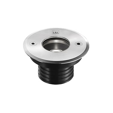 L&L LUCE E LIGHT L&LCB240005WII BRIGHT2.4 5W 24VDC 3000K 13 X52 INOX