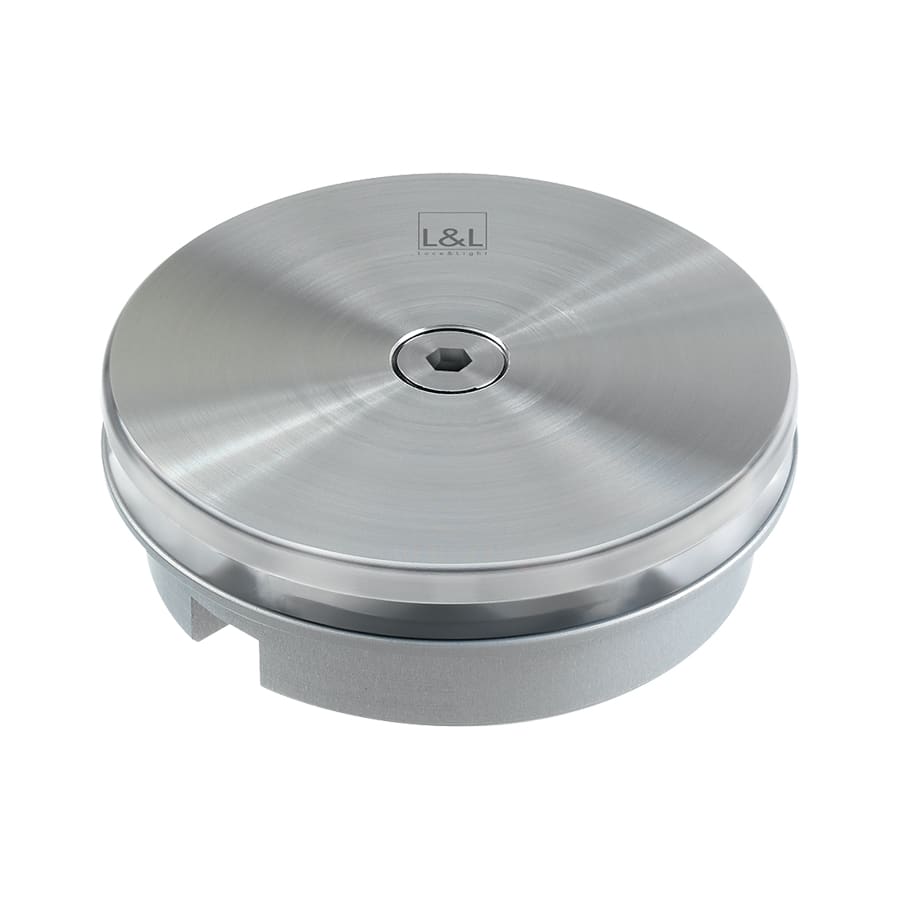 L&L LUCE E LIGHT L&LCB970005RI BRIGHT9.7 4W 24VDC 3000K RAD INOX