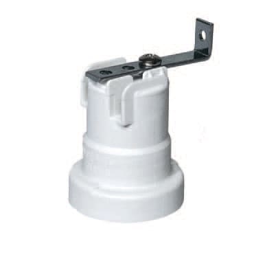 LAMPO LIGHTING TECHN - LMOA7010/10 PORTALAMPADE E27 C/STAFFA TERMOPLASTICO