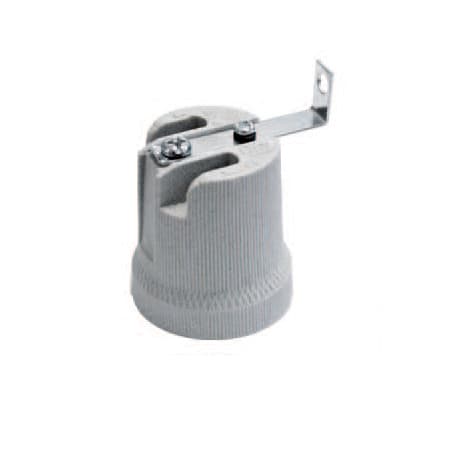 LAMPO LIGHTING TECHN LMOA7010/10C PORTALAMPADA E27 CERAMICA+ STAFFA A L