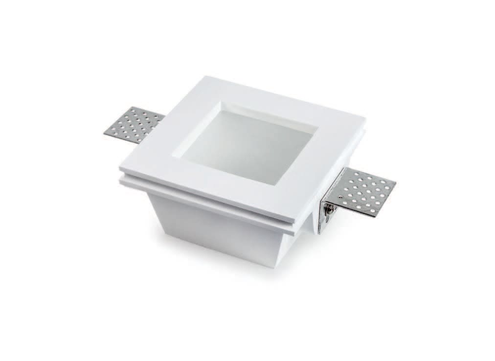 LAMPO LIGHTING TECHN LMODIKCG/60/V FARETTO GESSO INCASSO C.VETRO 230V 60MM