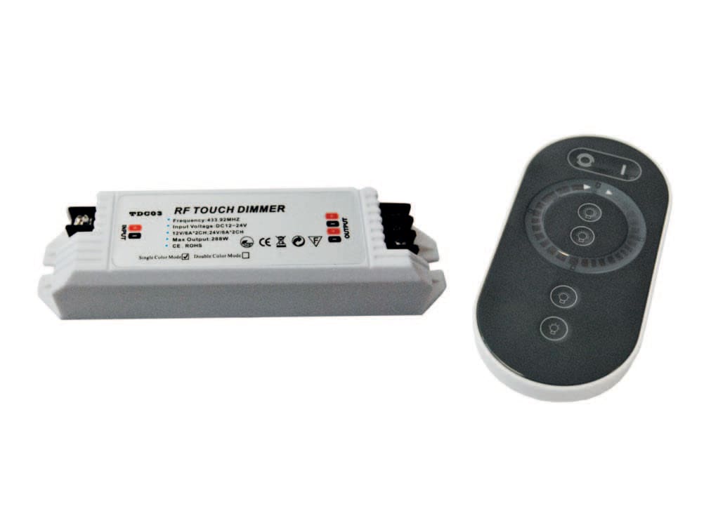 LAMPO LIGHTING TECHN - LMODIMMTOUCH/144 DIMMER TOUCH 12/24V-144/288W + TELECOM.
