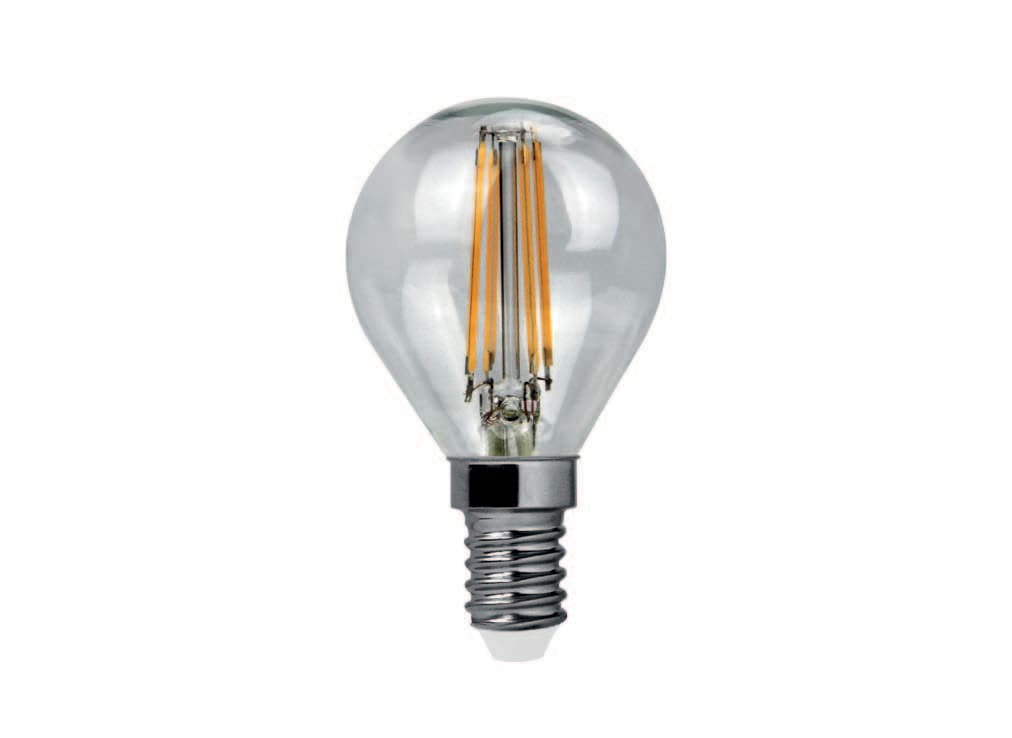 LAMPO LIGHTING TECHN LMOFLSFE14BC LAMPADA FIL. SF LED 6W 230V E14 3000K