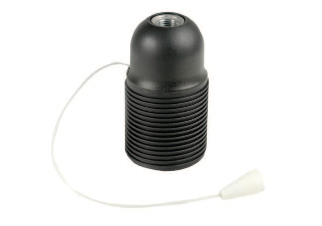 LAMPO LIGHTING TECHN - LMOS402/BI PORTALAMPADE E27 C/INTERRUTTORE BIANCO