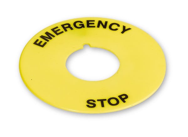 LOVATO - LOV8LM2TAU113 DISCO PLAST. 90MM EMERGENCY-STOP