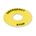 LOVATO - LOV8LM2TAU113 DISCO PLAST. 90MM EMERGENCY-STOP