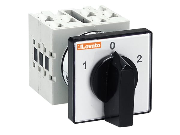 LOVATO - LOVGX3256U DEVIATORE 3P 2POS.MONTAGGIO FRONTALE