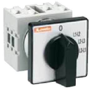 LOVATO - LOVGX1698U COMMUT.AMP. L1-L2-L3 3TA 4POS.M.FR.