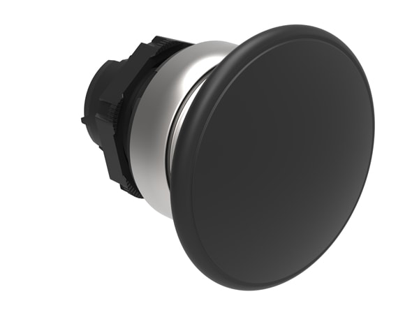 LOVATO LOVLPCB6142 PULSANTE FUNGO 40MM NERO IMPULSO