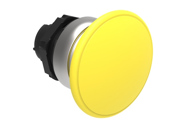LOVATO LOVLPCB6145 PULSANTE FUNGO 40MM GIALLO IMPULSO