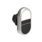 LOVATO - LOVLPCB7114 PULSANTI DOPPI RASATI B/N